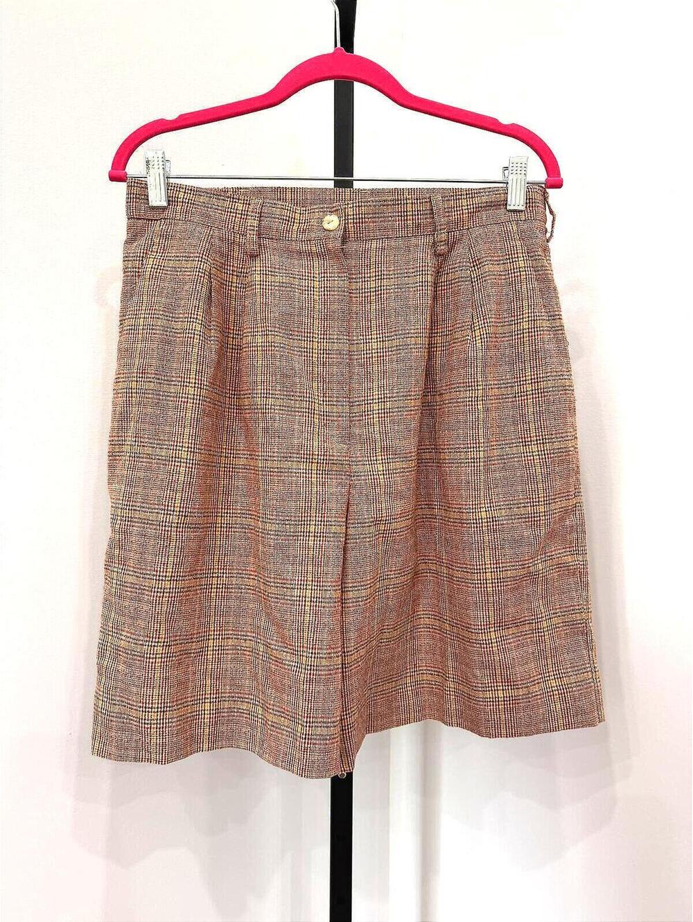 Tail Size 14 Plaid Shorts Vintage